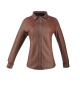 Cuadra JC323 LD Brown Laser Jacket
