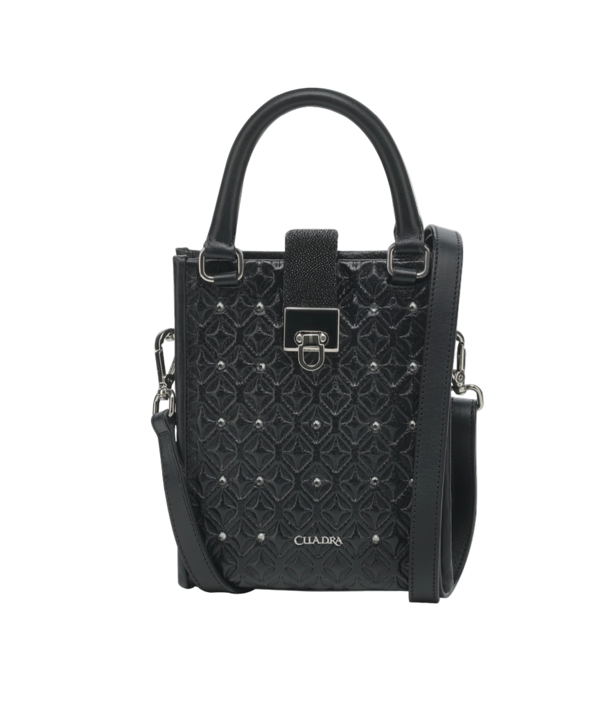 Cuadra DU690 LD Black Stingray Laser & Studs Bag