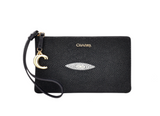 Cuadra Du330 LD Black Stingray Stitching Wallet