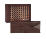 Cuadra DU614 MN Brown Stamp Wallet