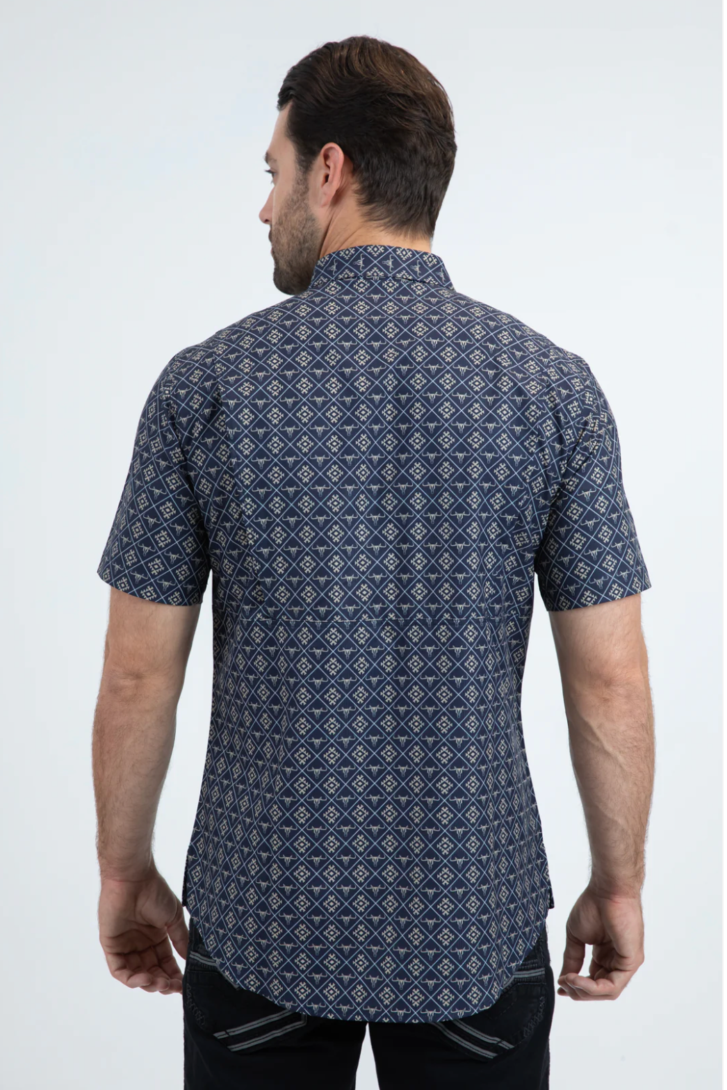 Platini Short Sleeve Jawhar Button Up