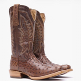 Durango DDB0463 Men's PRCA Collection Full Quill Ostrich Western Boot