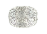 Nocona Scrolled Rectangle Belt Buckle