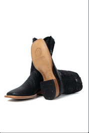 Bruce Lizard Square Toe Cowboy Boot