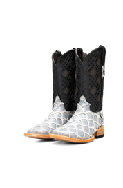 Bradley Pirarucu Square Toe Cowboy Boot