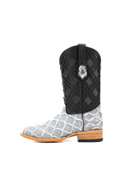 Bradley Pirarucu Square Toe Cowboy Boot
