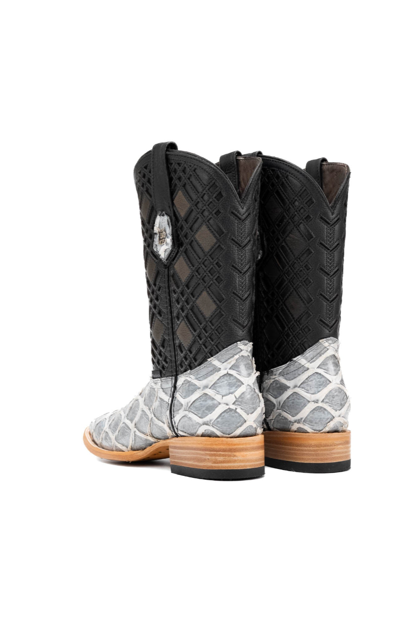 Bradley Pirarucu Square Toe Cowboy Boot