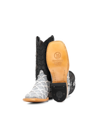 Bradley Pirarucu Square Toe Cowboy Boot