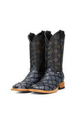 Bradley Pirarucu Square Toe Cowboy Boot