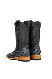 Bradley Pirarucu Square Toe Cowboy Boot