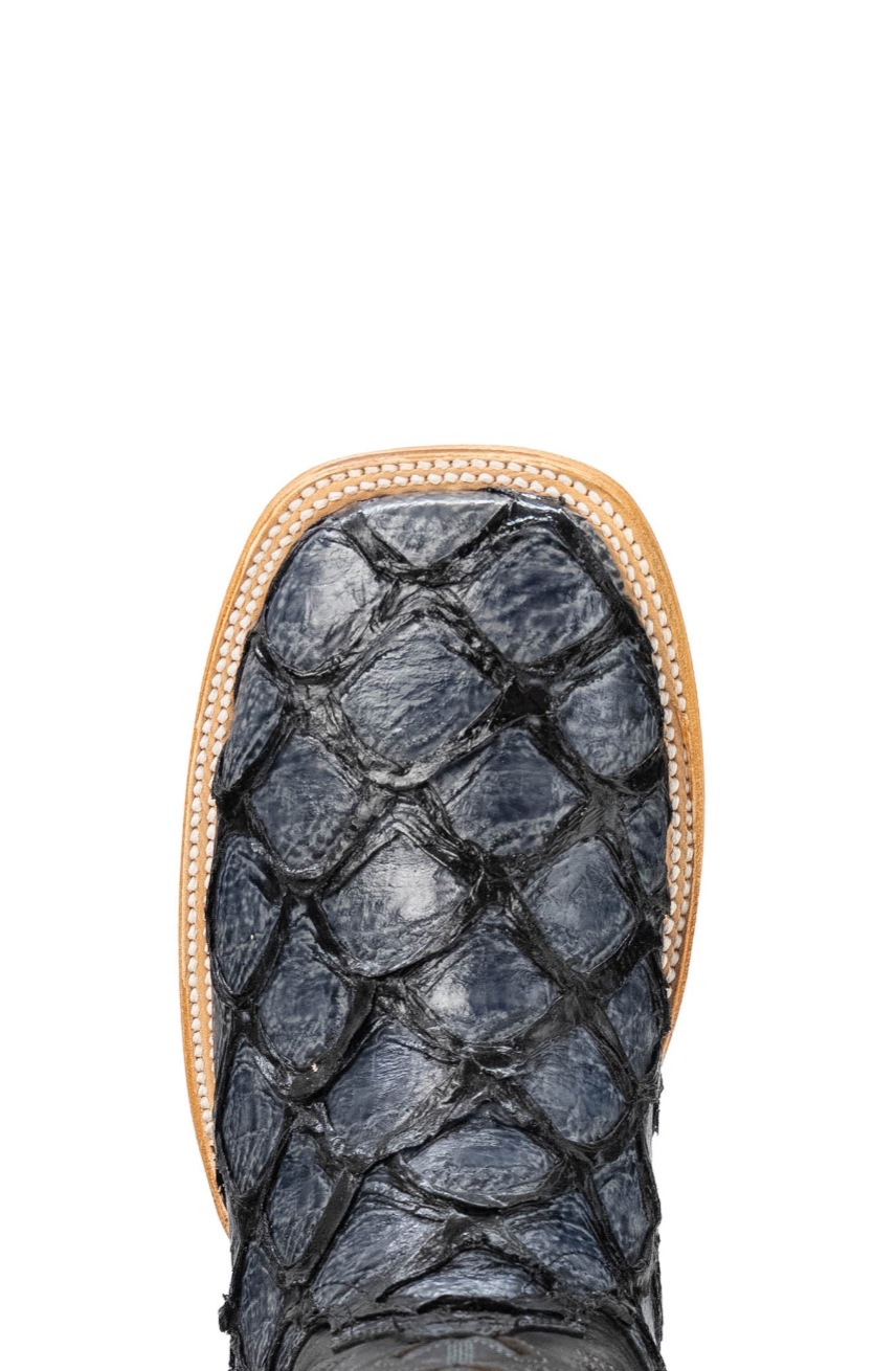 Bradley Pirarucu Square Toe Cowboy Boot