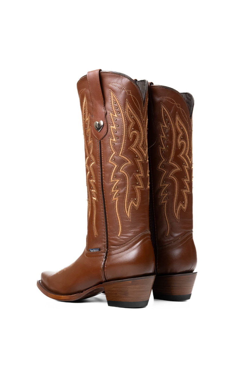 Beirut Alexa Midi Snip Toe Cowgirl Boot