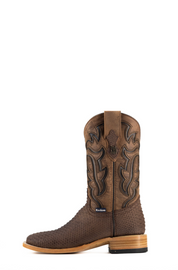 Bruce Matte Python Square Toe Cowboy Boot