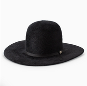 Resistol 8X Black Kodiak Open Crown Felt Cowboy Hat