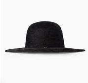 Resistol 8X Black Kodiak Open Crown Felt Cowboy Hat