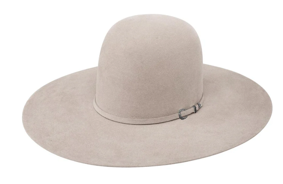 Resistol 30X Ashwood Ash Open Crown Felt Cowboy Hat