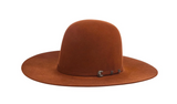Resistol 6X Midnight Rust Open Crown Felt Cowboy Hat