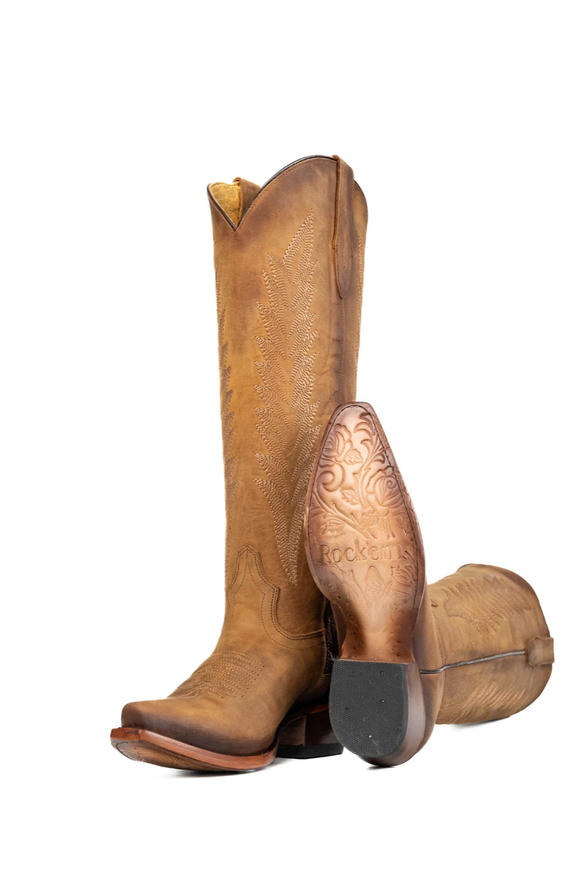Brianna Tall Snip Toe Cowgirl Boot
