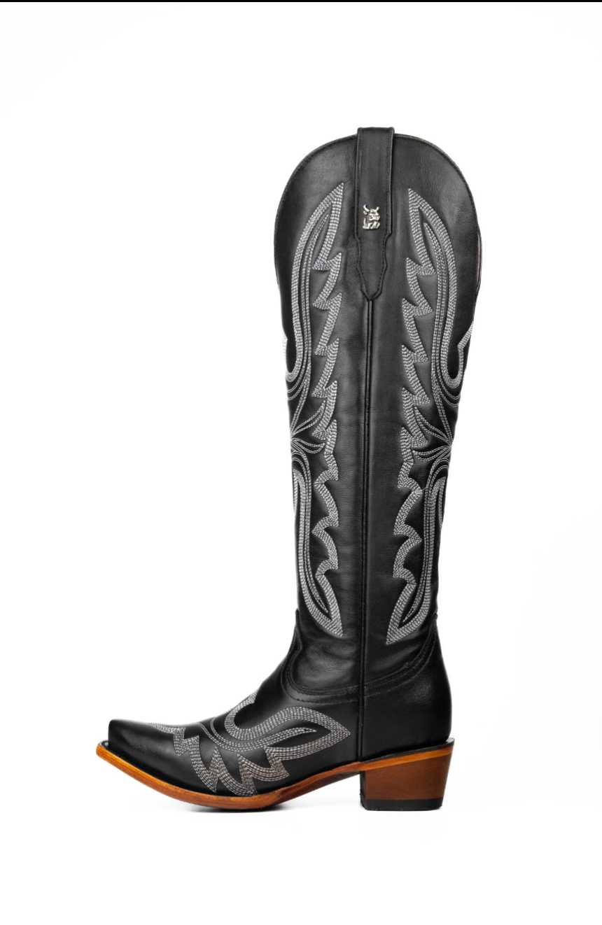 Allison Tall Snip Toe Cowgirl Boot