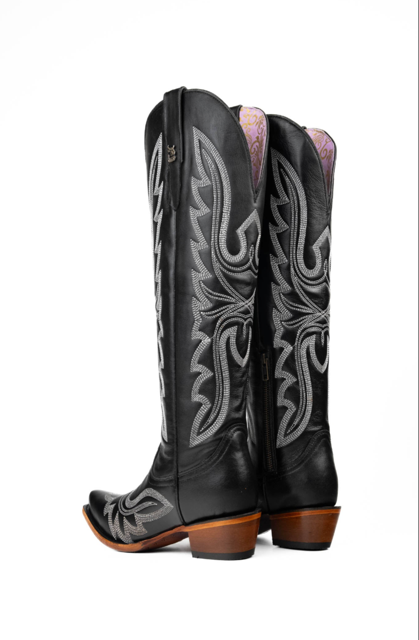 Allison Tall Snip Toe Cowgirl Boot