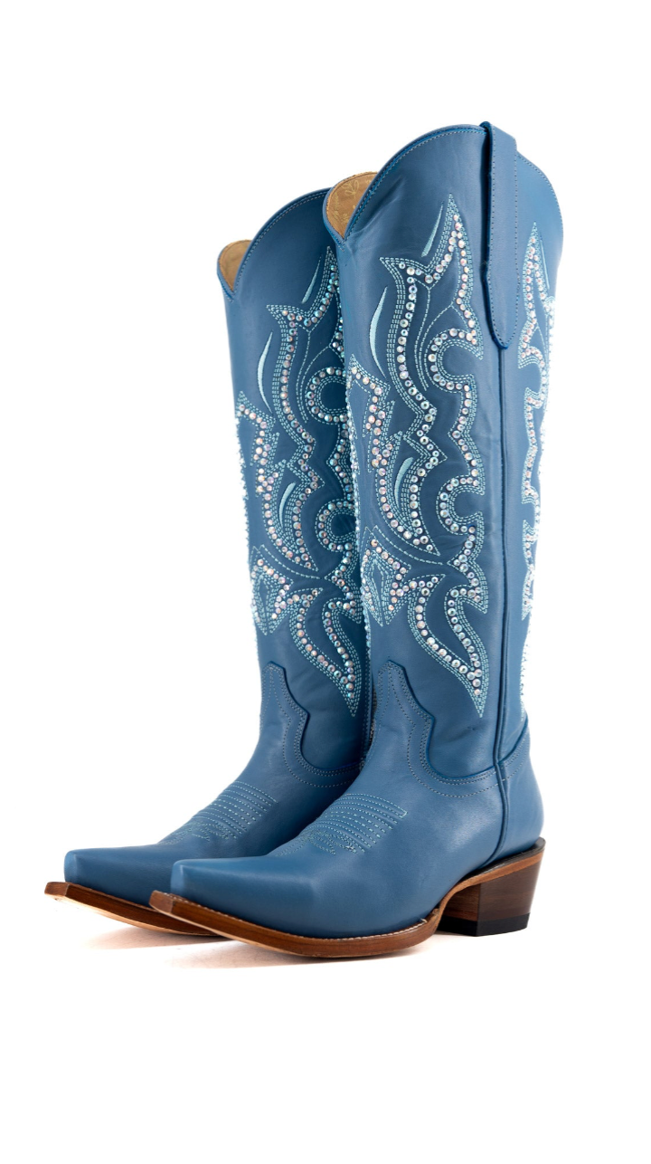 Marbella Tall Snip Toe Cowgirl Boot