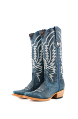 Bianca Midi Snip Toe Cowgirl Boot