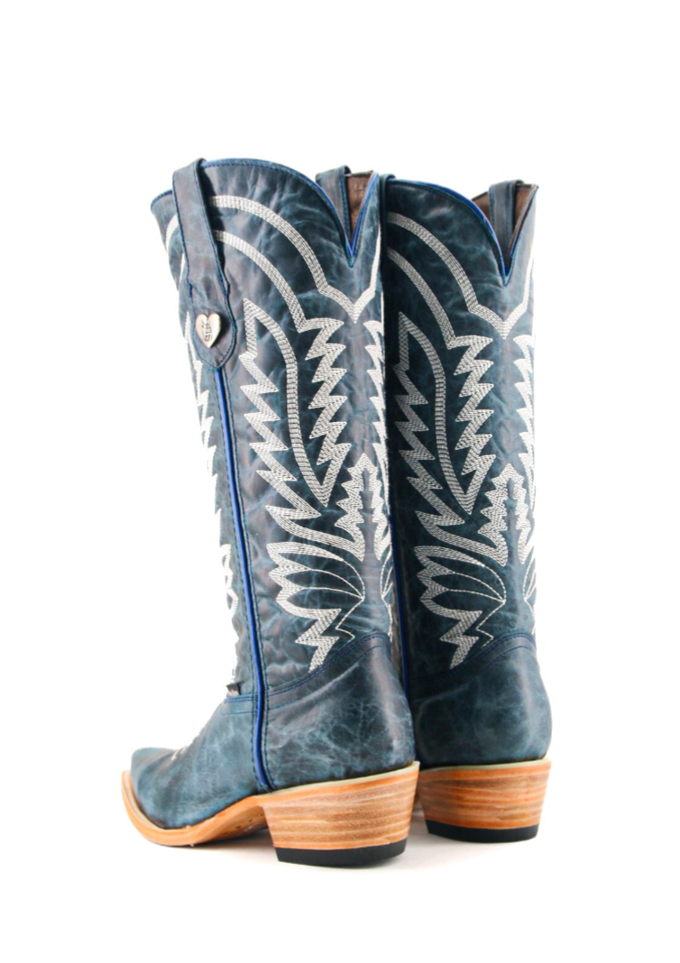 Bianca Midi Snip Toe Cowgirl Boot