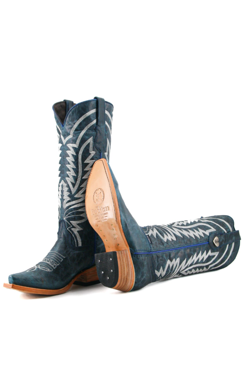 Bianca Midi Snip Toe Cowgirl Boot