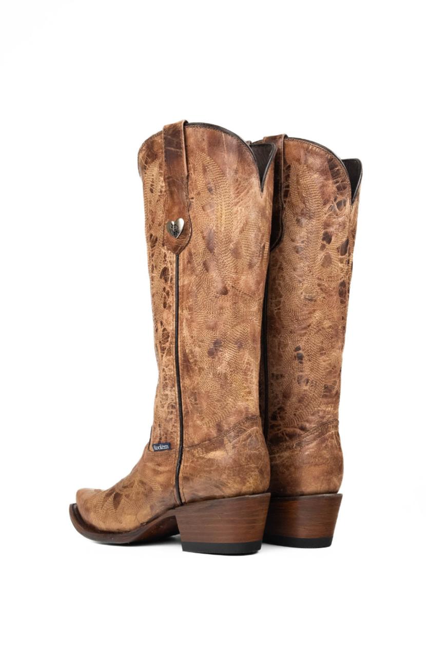 Madeline Midi Snip Toe Cowgirl Boot