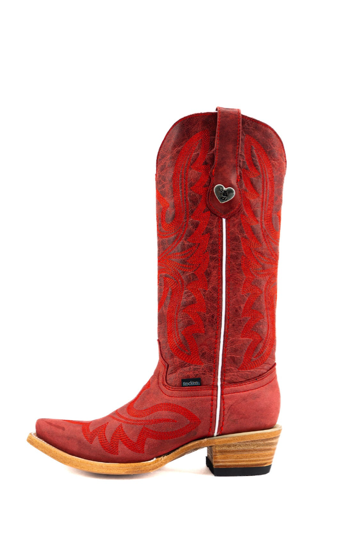 Madeline Midi Snip Toe Cowgirl Boot