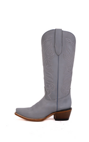 Sally Midi Wide Calf Snip Toe Cowgirl Boot