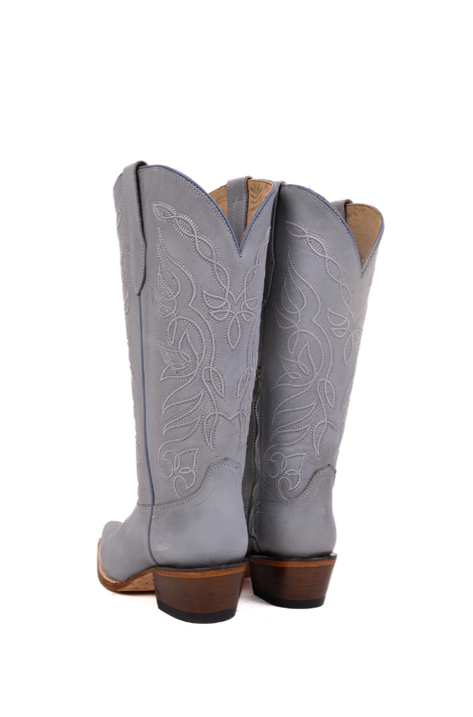 Sally Midi Wide Calf Snip Toe Cowgirl Boot