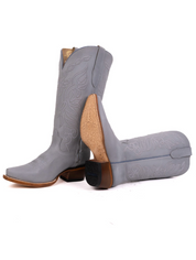 Sally Midi Wide Calf Snip Toe Cowgirl Boot