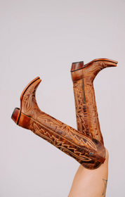 Allison Tall Snip Toe Cowgirl Boot
