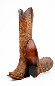 Allison Tall Snip Toe Cowgirl Boot