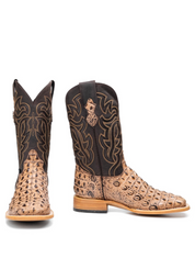 Bruce Hornback Square Toe Cowboy Boot