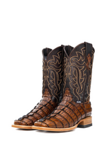 Bruce Caiman Tail Square Toe Cowboy Boot