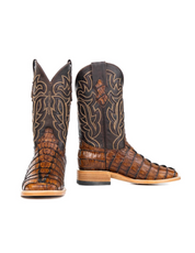 Bruce Caiman Tail Square Toe Cowboy Boot