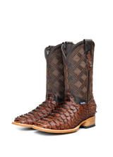 Bradley Python Square Toe Cowboy Boot