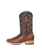 Bradley Python Square Toe Cowboy Boot