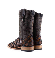 Bradley Pirarucu Square Toe Cowboy Boot