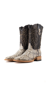 Bruce Python Square Toe Cowboy Boot