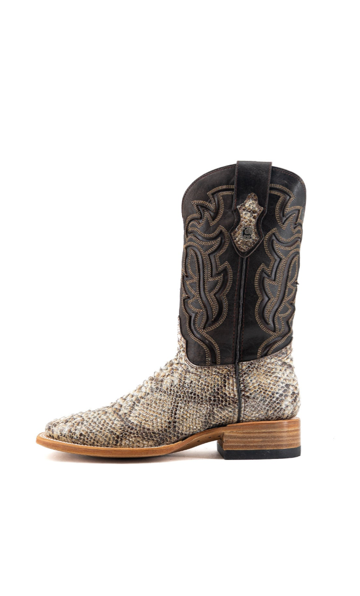 Bruce Python Square Toe Cowboy Boot