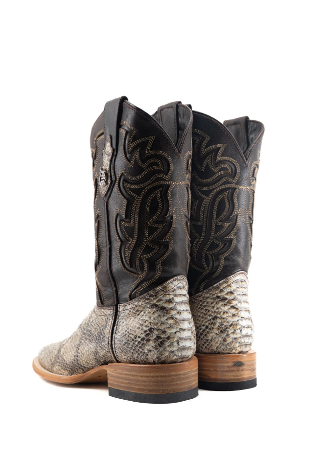 Bruce Python Square Toe Cowboy Boot