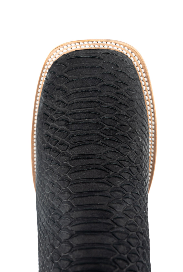 Bruce Matte Python Square Toe Cowboy Boot