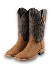 Bruce Matte Python Square Toe Cowboy Boot