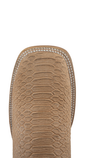 Bruce Matte Python Square Toe Cowboy Boot
