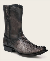 Cuadra CC214 MN Python Zipper & Studs Men's Round Toe