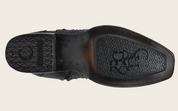 Cuadra CC214 MN Python Zipper & Studs Men's Round Toe