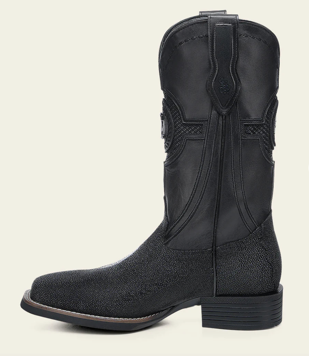 Cuadra CC221 MN Stingray Embroidery & Laser & Woven Square Toe
